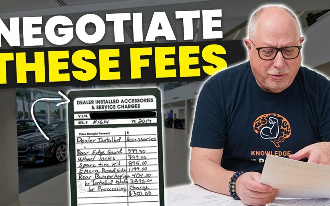 Never Pay These Fake Dealership Fees